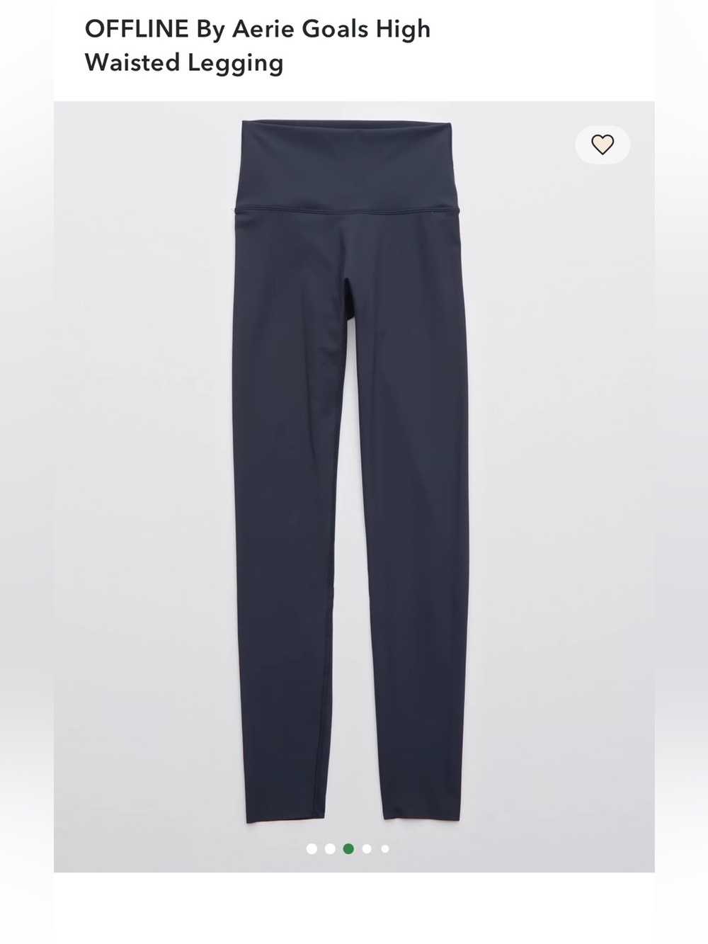 OFFLINE by Aerie Goals High Waisted 7/8 Leggings